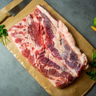 Свинина ребрышки мясные 900 г - купить в Селищах